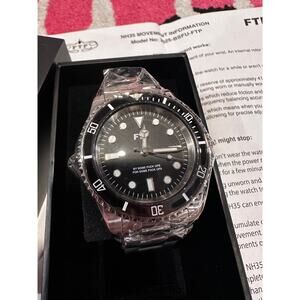 FTP 2025-BSFU-FTP Timepiece Watch – 41mm – Black – Brand New w/ Box